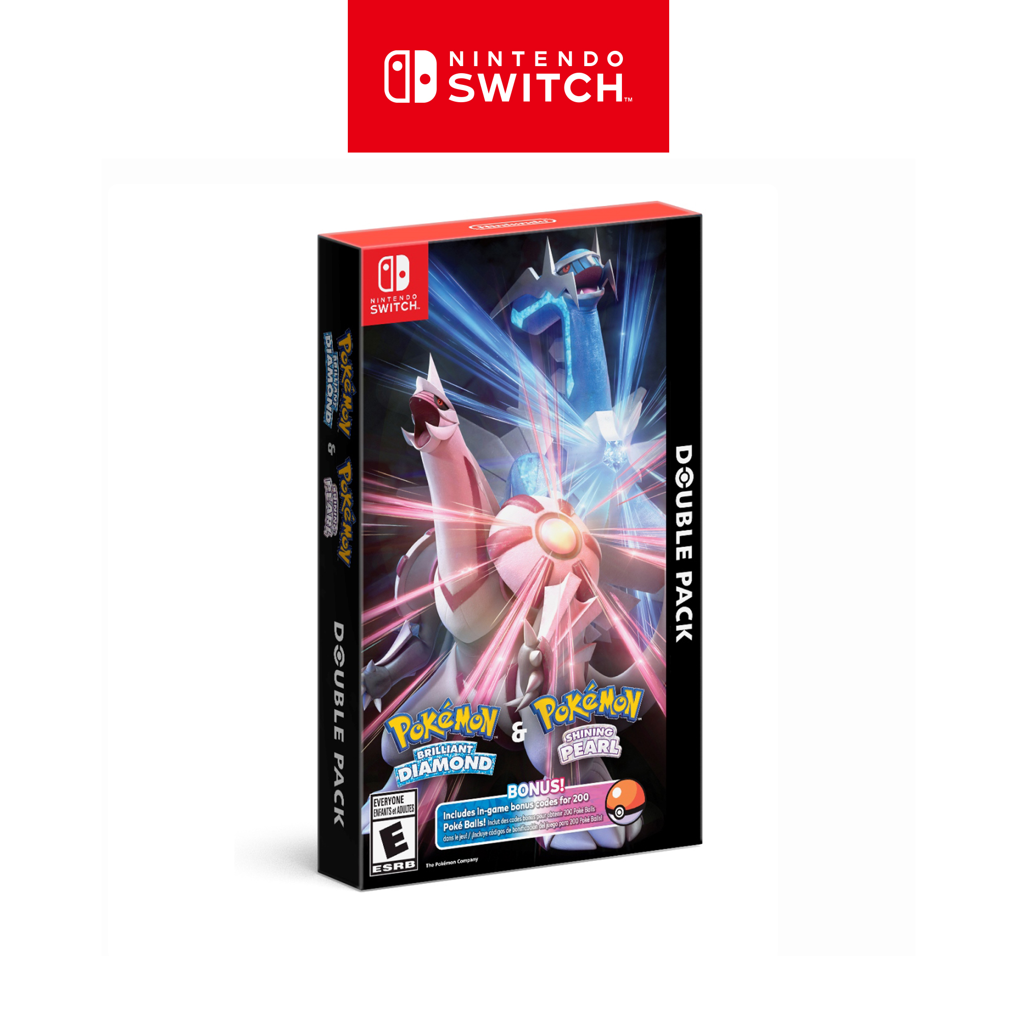 [Nintendo Official Store] Pokemon Brilliant Diamond and Pokemon Shining Pearl Double Pack - for Nintendo Switch